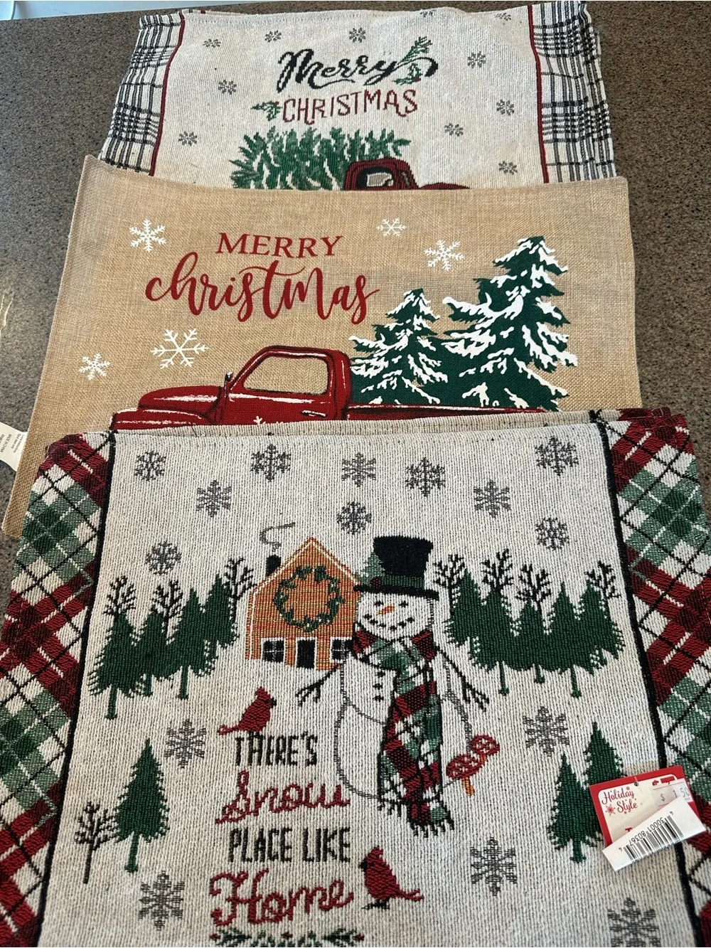 Holiday placemats